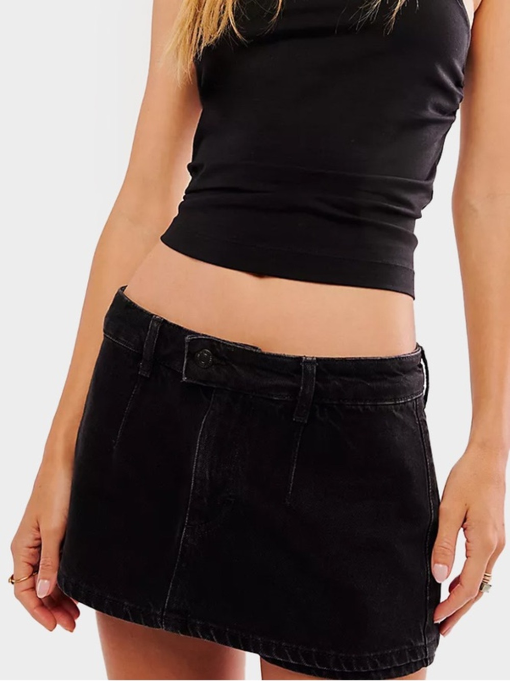 FREE PEOPLE Gallivanting Peekaboo Womens Skort | Size 27